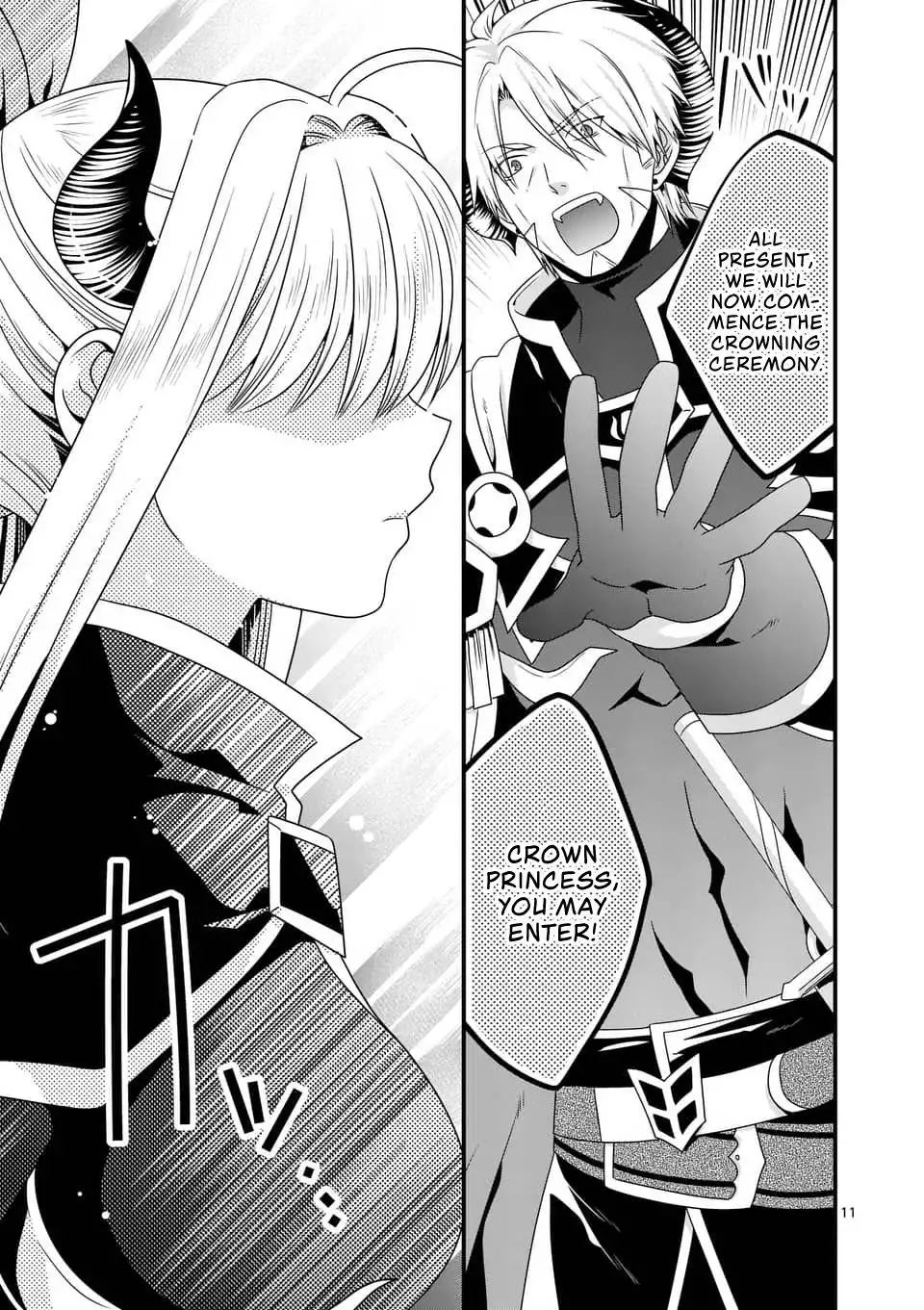 Maou Desu. Onna Yuusha no Hahaoya to Saikon Shita no de, Onna Yuusha ga Giri no Musume ni Narimashita. Chapter 18 12